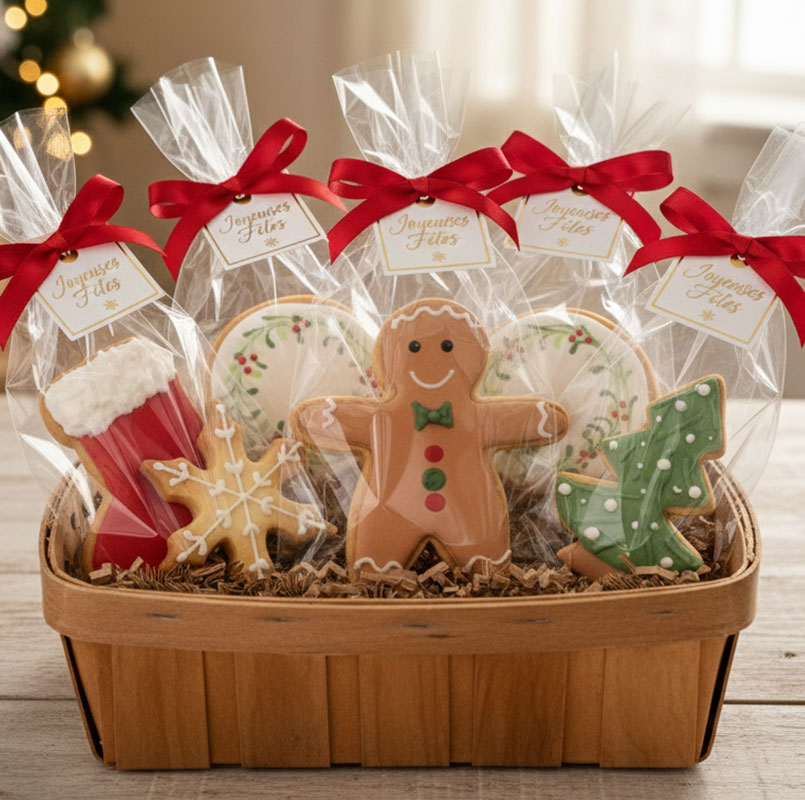 Biscuits décorés en glaçage royal (à l'unité)